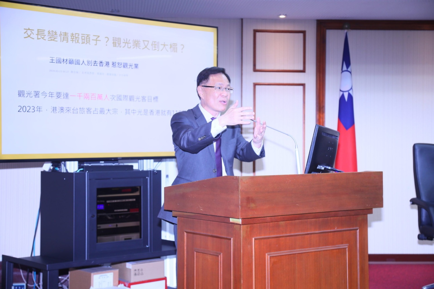 呼籲別去香港恐斷觀光業生機｜張啟楷要王國材別當情報頭子