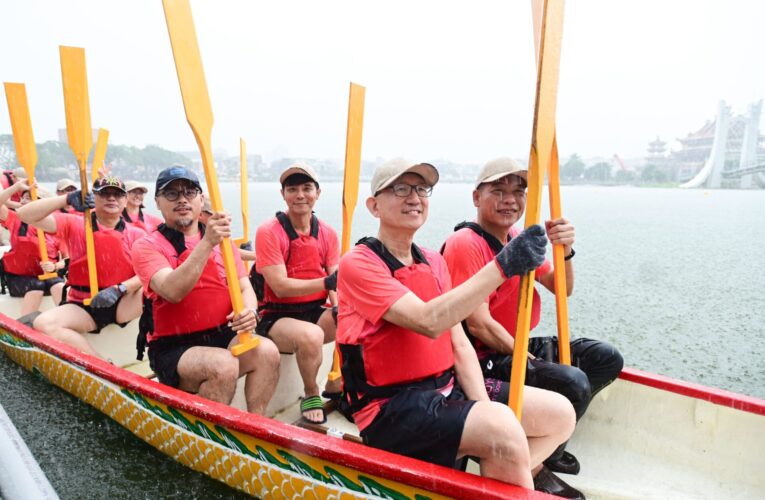 龍潭歸鄉文化節熱鬧開幕　137隊龍舟競逐激烈