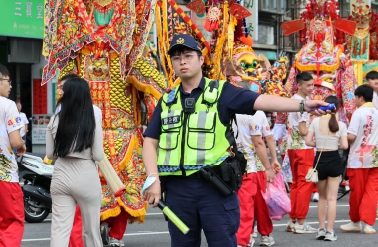 三重先嗇宮270尊神將遶境踩街圓滿落幕 | 500警「與神隨行 護民萬全」