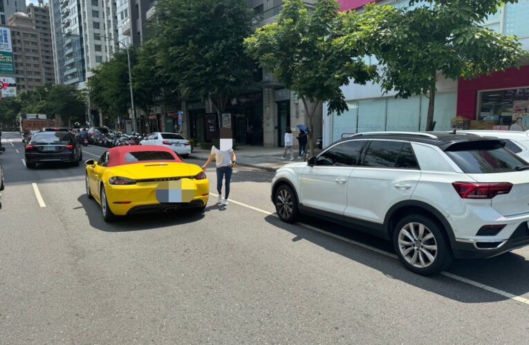 兩駕駛文化三路擦撞｜女駕駛變道不當釀擦撞