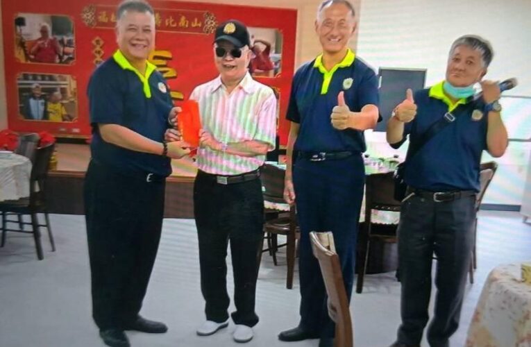 退輔會吳志揚頒發臺南榮家端節加菜金 祝賀住民佳節安康