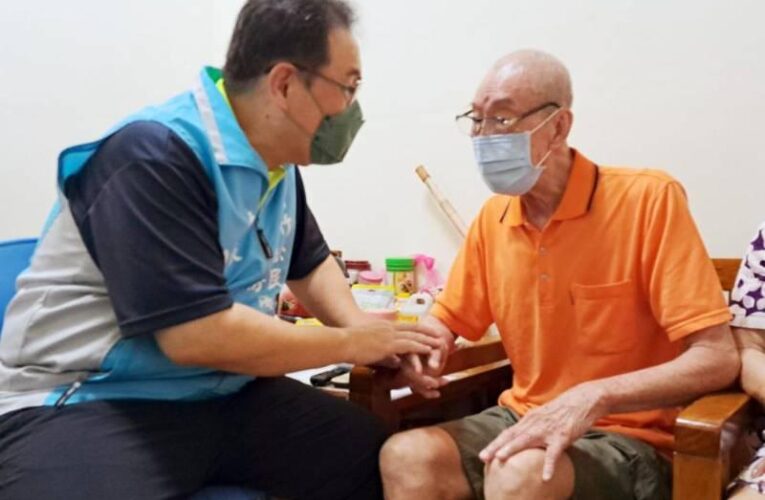 新竹榮服處賀高齡榮民劉伯伯新婚成家　協助入住榮家展開人生新旅程