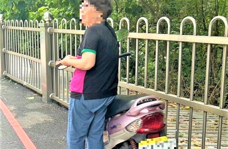 老婦人找不到機車　長竹警火速尋回
