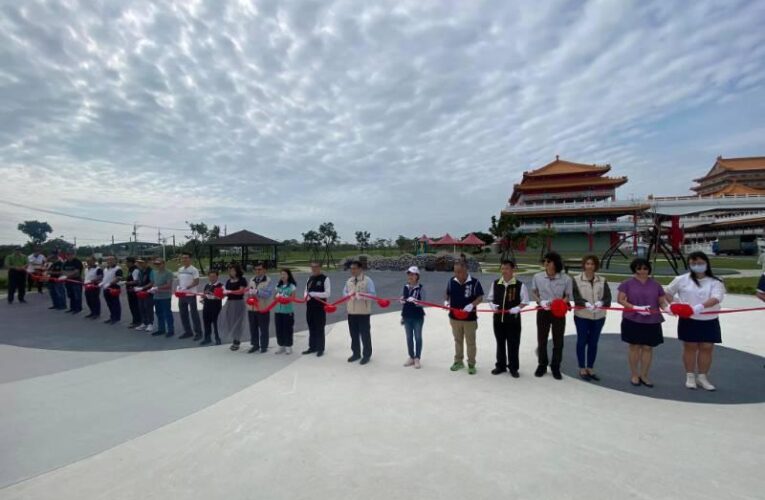 正統鹿耳門聖母廟「廟徽親子園區」正式啟用