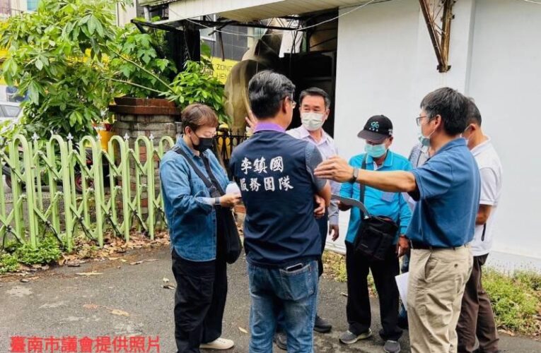 李鎮國：與永康區長聯手 40多年遭佔地5米巷道違建終拆除