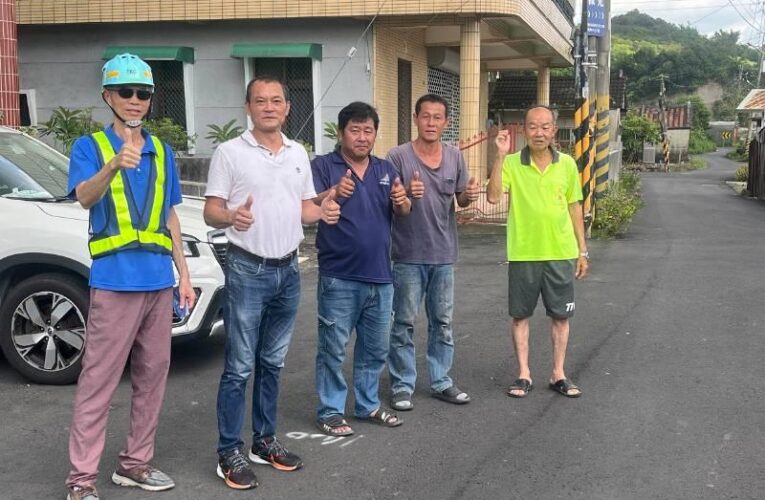 楠西鳳興等汰換水管6月底竣工 供水品質可望大提升