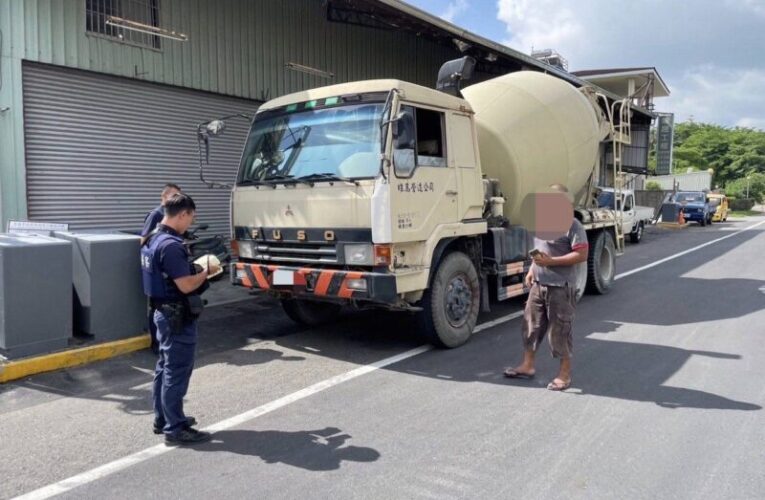 南市永康警大型車違規大執法  8天取締超載逾20件