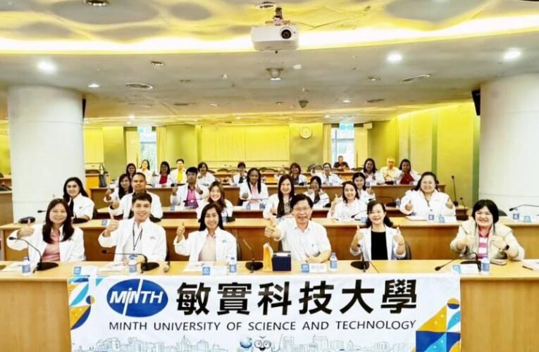 促進泰國與台灣教育合作　泰國教育團參訪敏實科大體驗AI與客家文化