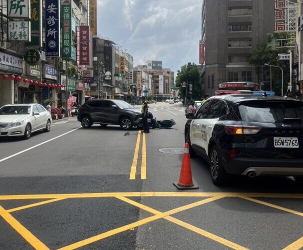 保大幹員巡邏巧遇車禍    協助處理深獲民眾稱許