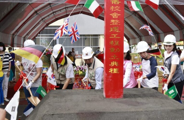 志開實驗小學北棟整建工程動土  黃偉哲:為南區注入都會新風貌