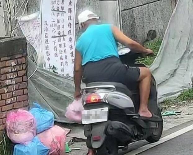 長治鄉民勿亂丟垃圾　環保局錄影取締