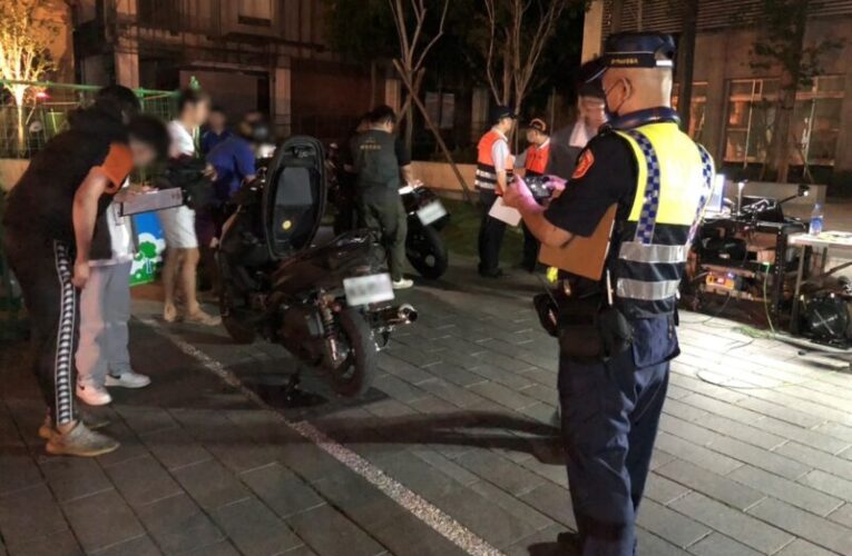 環警監聯合稽查勤務    總共開出十三張罰單