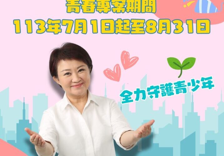 中巿暑期青春專案警局 7月1日起跑緊鑼密鼓展開