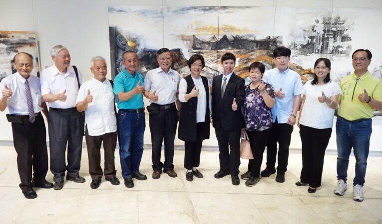 黃明山紀念展鹿港印象　彰化縣立美術館展出