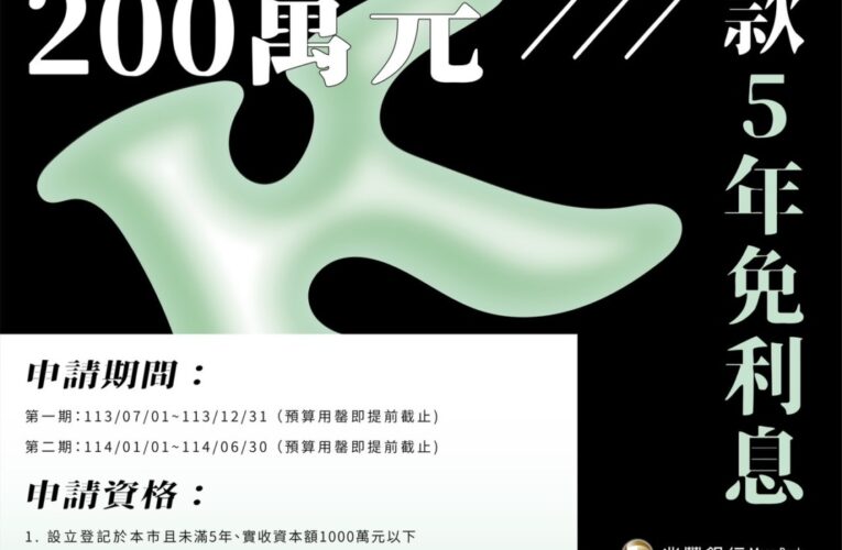 青創貸款加碼補貼  高雄青年局力推「雄挺利」獲創業者好評
