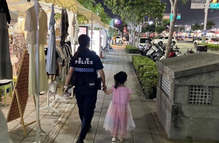 五歲女童夜市迷路仍心念「這美食」令中市警與家人哭笑不得