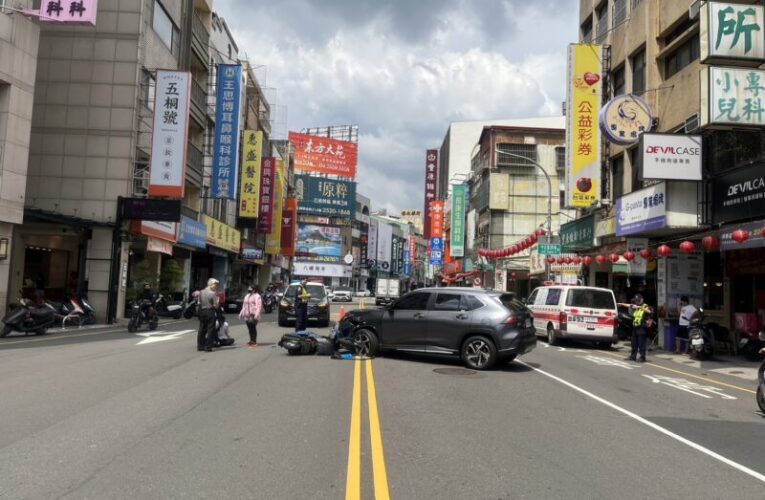 中市保大巡邏遇車禍 即時處置見專業 暖人心