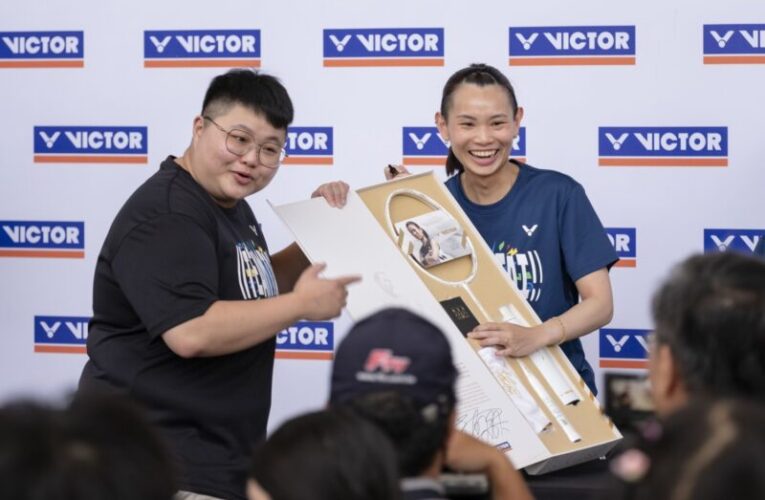 戴資穎家鄉會球迷 粉絲擠爆VICTOR高雄大師賽 力挺小戴前進奧運