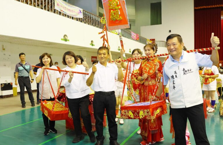 嘉寶趴踢秀破紀錄！20位90歲以上嘉寶參賽動起來　黃敏惠市長揪爺奶繼續樂齡勇壯