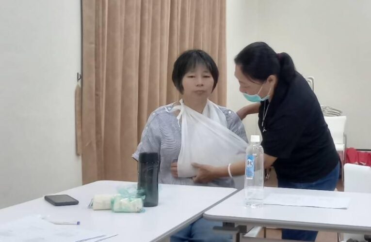 提升品質照顧技巧 金門家扶寄養家庭接受急救訓練
