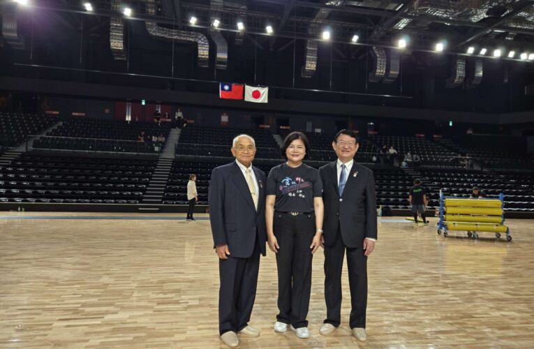 雲林縣長張麗善參加日本館林市建制70週年及國際籃球賽　強化台日交流