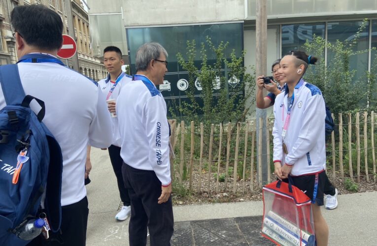 巴黎奧運倒數！教長抵選手村為臺灣健兒加油助陣