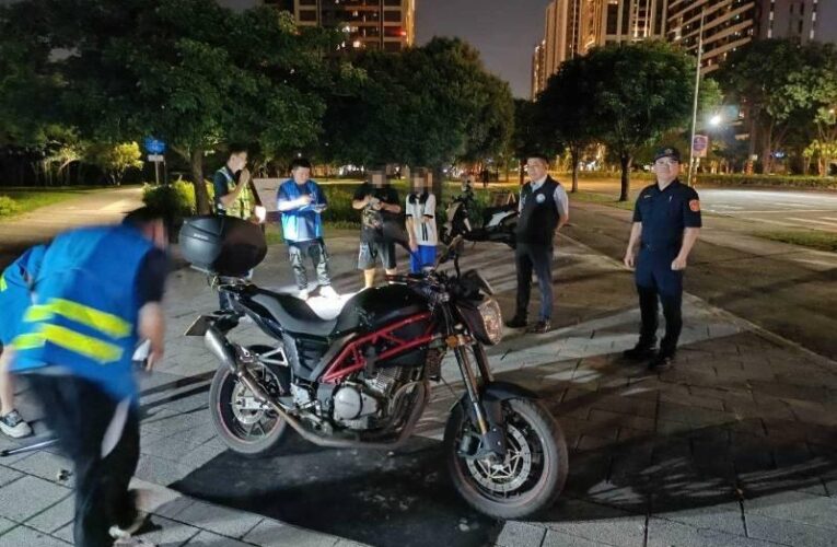 基北北桃四市聯手 暑期夜間取締噪音車大執法打擊不法