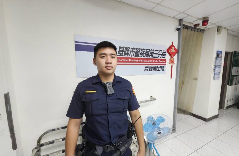 強颱凱米重創鐵皮屋簷｜基三警快速協助拆除