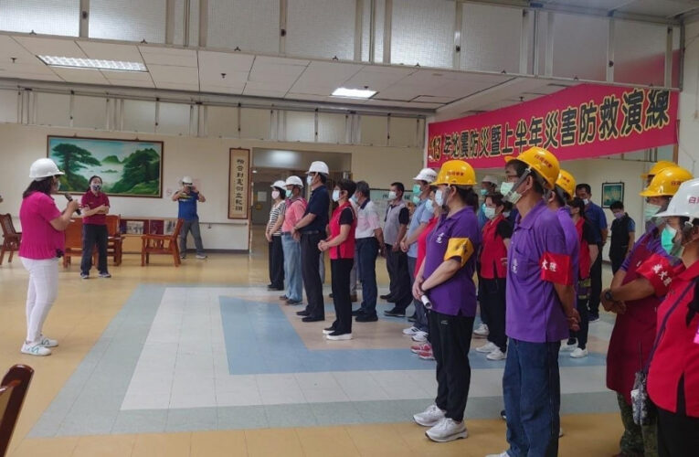 白河榮家夜間消防綜合演練 守護住民居安