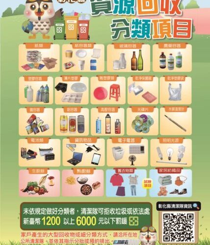 回收新制上路！彰化縣清潔隊落實垃圾檢查合格率不到5成
