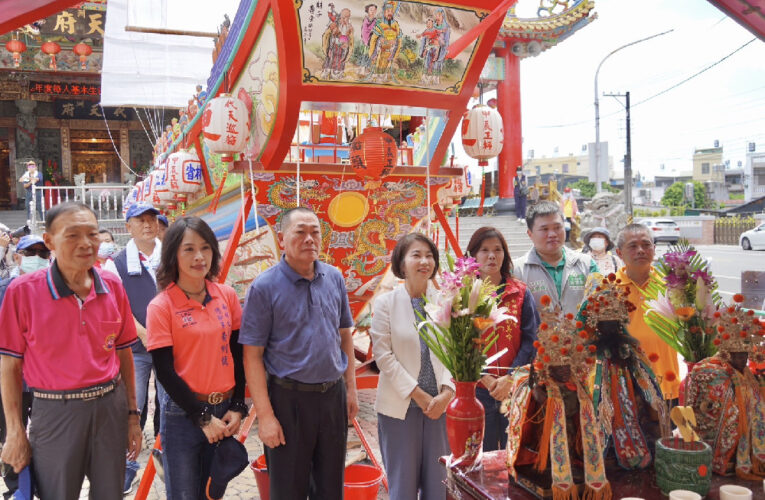 溪洲代天府王船展開「6天全台祈福」