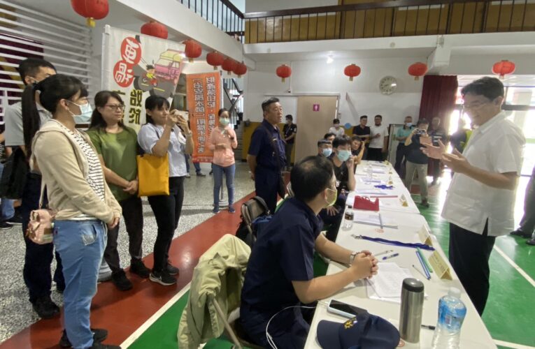 提升全社會防衛韌性　全國首次替代役備役治安維護組訓練臺南登場