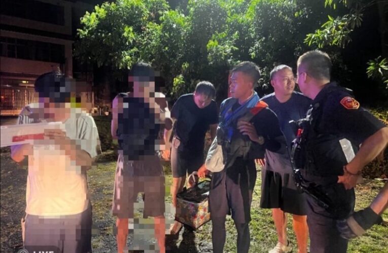 白河警消即刻救援   瀑布秘境歷經4小時五人平安獲救