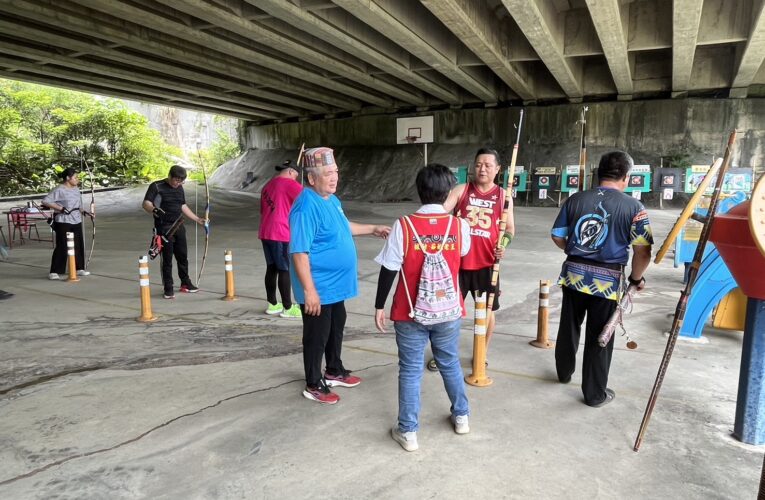原住民射箭技藝聯誼賽熱情登場｜黃仁力促公路局提供使用同意書
