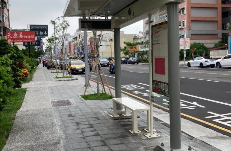 提供更舒適候車環境！嘉義市政府再增設11座簡易式候車亭