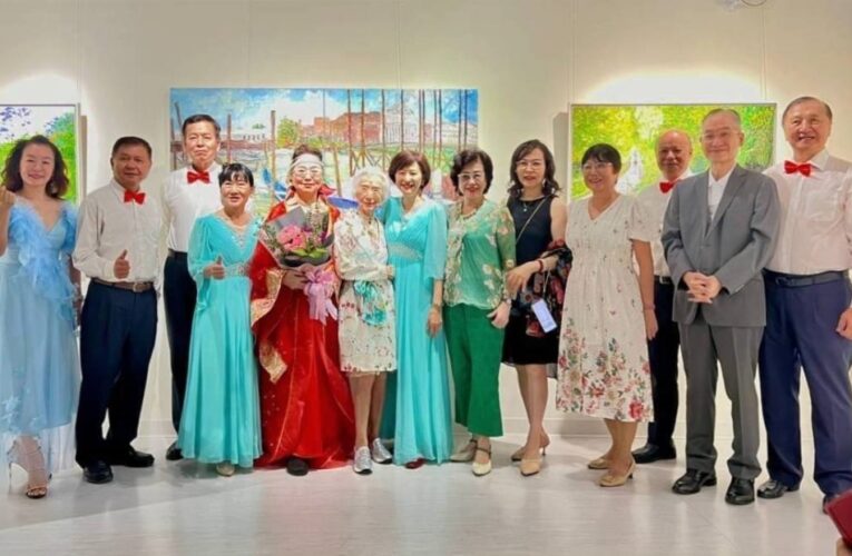 影音/輝之印象李正輝油畫展  臺北市藝文推廣處開展