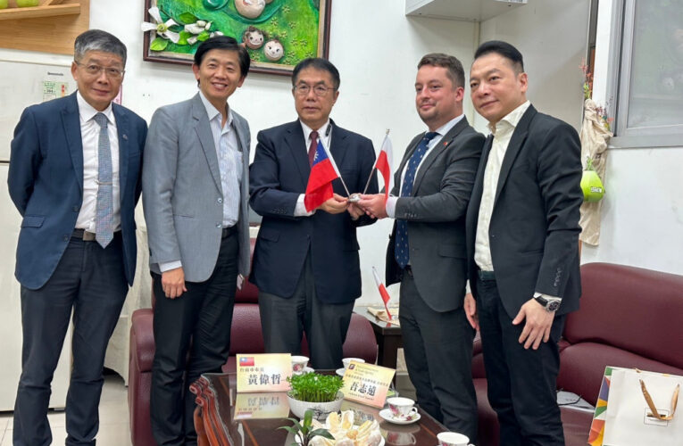 臺灣波蘭商會首次拜會黃偉哲  共盼深化臺波經貿交流