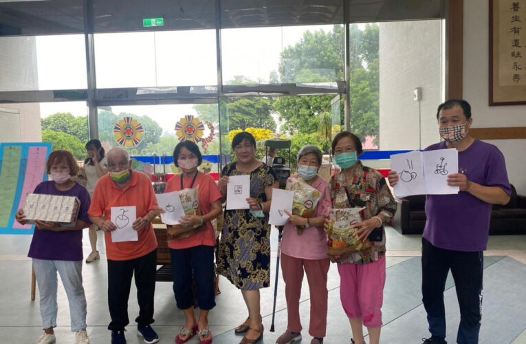 你畫我猜趣味競賽 白河榮家長輩熱情參與歡笑家區