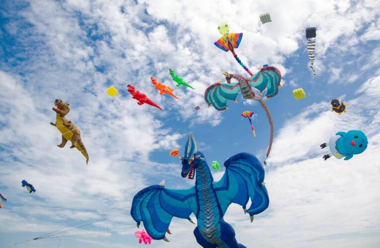 新竹漁港天空豪龍飛舞丨國際風箏節8/31炫亮登場