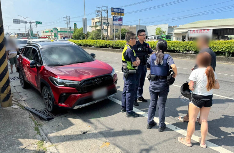 路竹省道行車糾紛街頭大亂鬥   湖警呼籲理性溝通