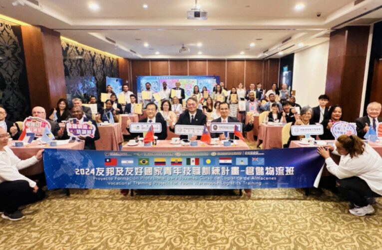 職訓外交！　勞動部桃竹苗分署助力友邦9國培育倉儲物流人才