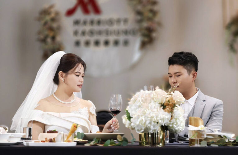 高雄萬豪酒店推出奢華西式婚宴專案  9月底前預訂享升等禮遇