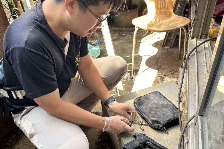 卸貨糾紛男子遭持槍毆打  岡警火速到場逮捕犯嫌