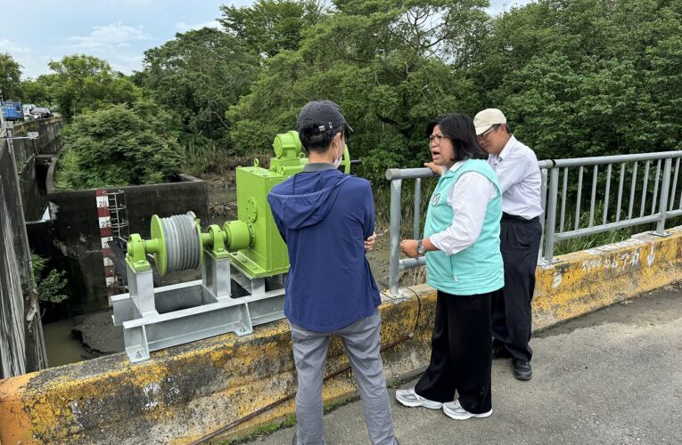 加強防水防洪　王美惠要求增設固定式抽水站