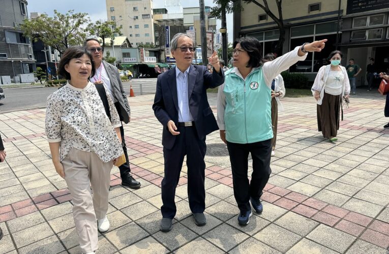 輔導文創產業功能　王美惠與李遠部長訪視嘉義文創園區