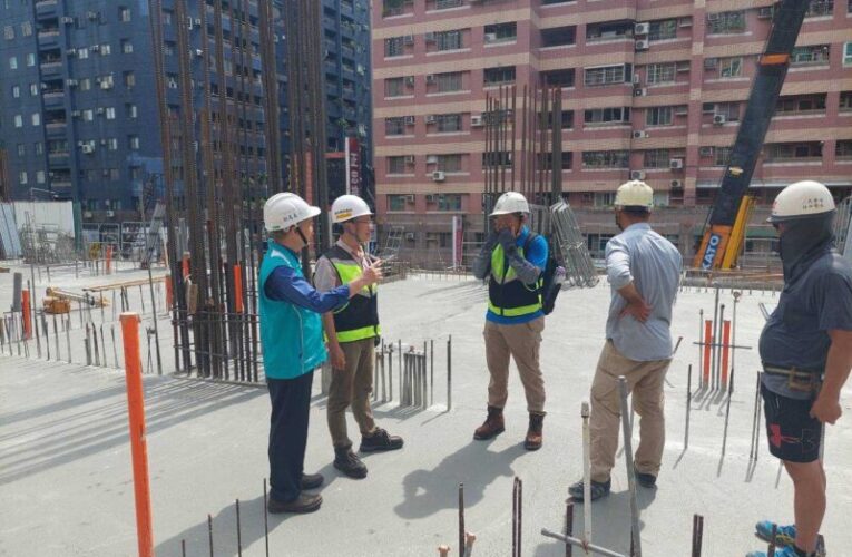 高市勞檢處加強督檢工地預防墜落 確認鷹架全時安全