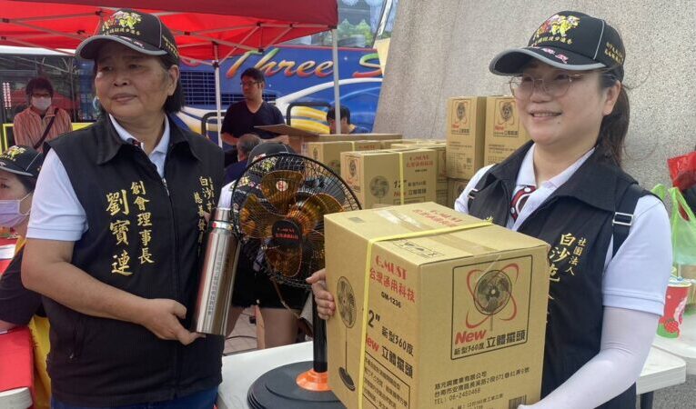 白沙屯媽祖慈善會彰化捐血活動湧現人潮