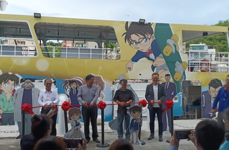 《高雄市輪船公司》攜手《名偵探柯南》打造高雄港海上巴士主題航班　即刻啟航