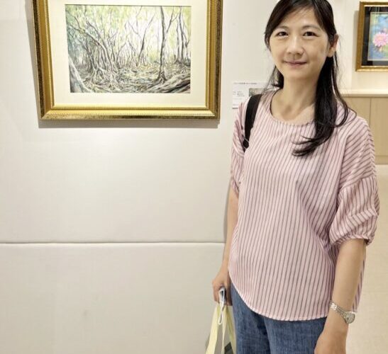 朱秀玲師生粉彩畫聯展　竹市稅務局藝文畫廊登場