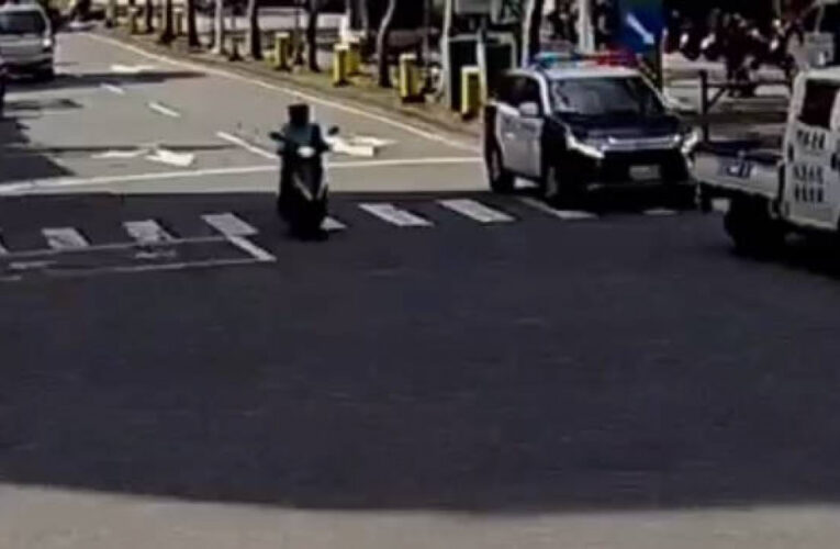 高雄警車斑馬線上停等 ?民眾: 一張照片不能證明什麼